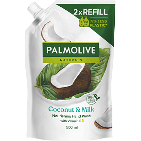 Palmolive Naturals Coconut & Milk Nachfüllpackung flüssige Seife 500 ml