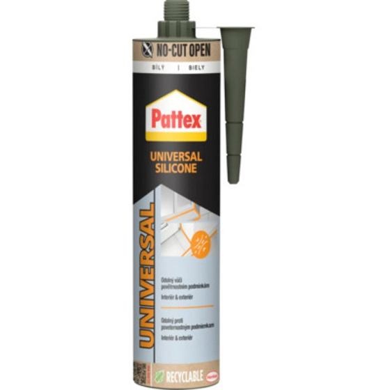 PATTEX Universal-Silikon, weiß, 280 ml