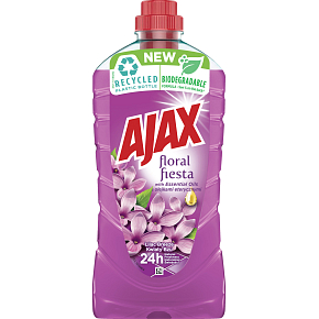 Ajax für Böden und Oberflächen Floral Fiesta Lilac Breeze universal Reinigungsmittel, Flieder, 1 l