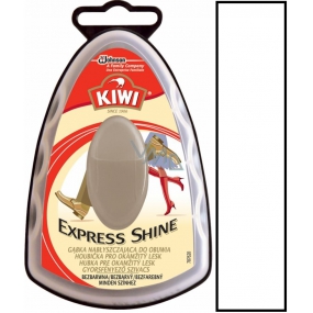 Kiwi Express Shine Farbloser Schwamm für Schuhe für sofortigen Glanz 7 ml