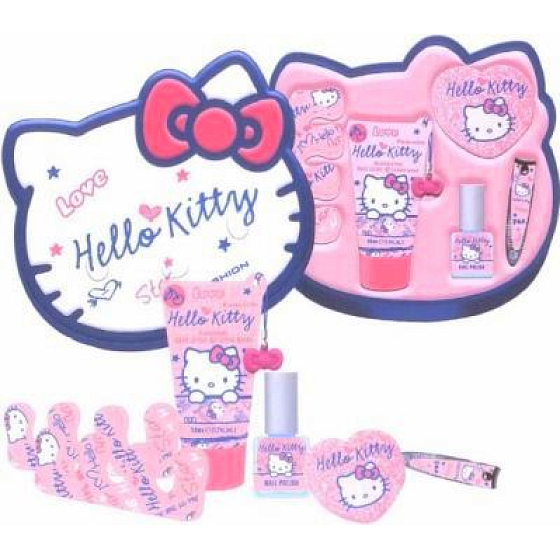 Hello Kitty Handcreme + Nagellack + Nagelfeilen Geschenkset