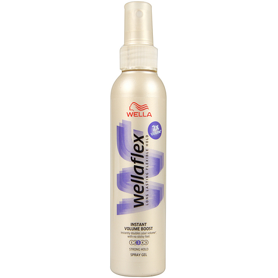 Wella Wellaflex Instant Volume Boost Sofortiges straffendes Volumen-Haargel-Spray 150 ml