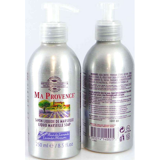 Ma Provence Bio Lavendel blüht Flüssigseife 250 ml