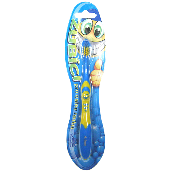 Nekupto Zähne Zahnbürste für Kinder namens Adam soft 1 Stück