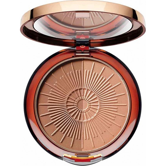 Artdeco Bronzing Powder Compact Langlebiges kompaktes Bronzing Powder 50 Mandel 10 g