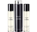 Chanel Bleu de Chanel parfümiertes Wasser für Männer 3 x 20 ml komplett, Set