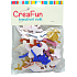 CreaFun Selbstklebende Dekoration Dino Eva mit Glitzer-Farbmischung 37 x 30, 65 x 40 mm 40 Stück