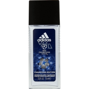 Adidas UEFA Champions League Champions Edition parfümiertes Deodorantglas für Männer 75 ml Tester