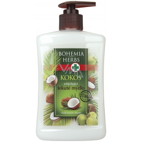 Bohemia Gifts Kokosnuss-Flüssigseife mit Kokosnuss und Olivenöl 500 ml