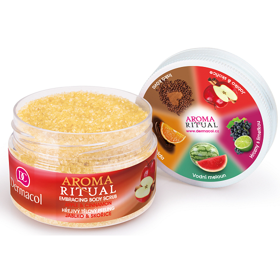 Dermacol Aroma Ritual Apfel und Zimt Warmes Körperpeeling 200 g