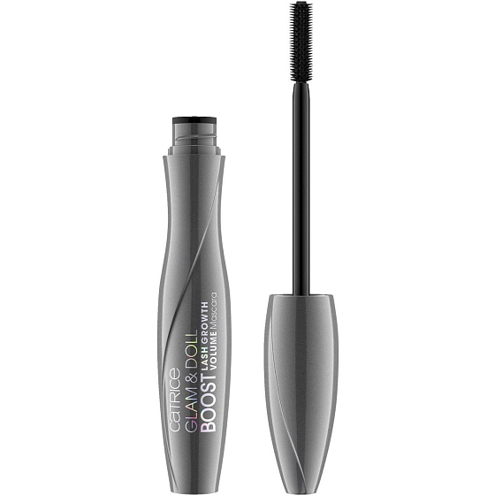 Catrice Glam & Doll Boost Wimpernwachstumsvolumen Mascara 010 Ultra Black 8 ml