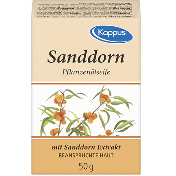 Kappus Sanddorn - Sanddorn-Toilettenseife 50 g