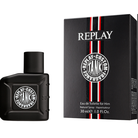 Replay Tank Custom für Ihn EdT 30 ml Eau de Toilette Ladies