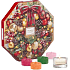 Yankee Candle Adventskalender Kranz Teekerze 24 Stück + Glaskerzenhalter 1 Stück, Geschenkset 2019