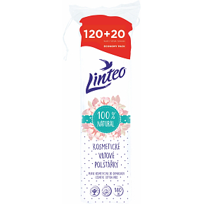 Linteo Abschminkpads, 120 + 20 Stk.