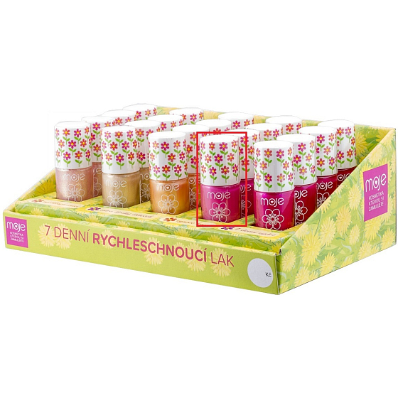 Mein Romaneta 7 Tage schnell trocknender Nagellack altrosa 6 ml