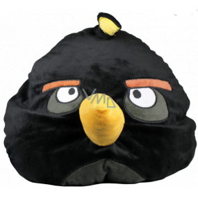 Angry Birds Entspannungskissen schwarz 38 × 33 × 31 cm