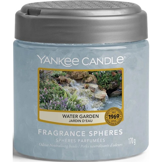 Yankee Candle Water Garden - Spheres Water Garden duftende Perlen neutralisieren Gerüche und erfrischen kleine Räume 170 g