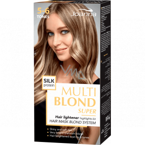 Joanna Multi Blond Super Haaraufheller 5-6 Töne Highlights für Haare mit Seidenprotein