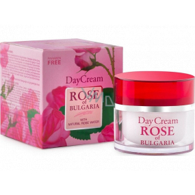 Rose of Bulgaria Tagescreme mit Rosenwasser, Rosmarin und Kamille 50 ml Rose of Bulgaria Tagescreme mit Rosenwasser, Rosmarin und Kamille 50 ml