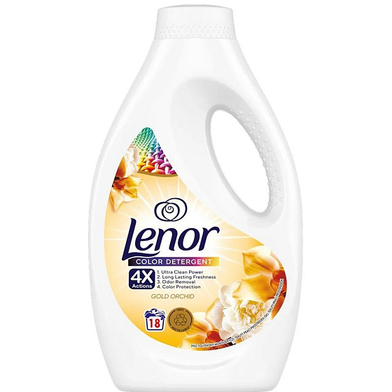Lenor Color 2in1 Gold Orchid Flüssigwaschgel für farbige Kleidung 18 Dosen 900 ml
