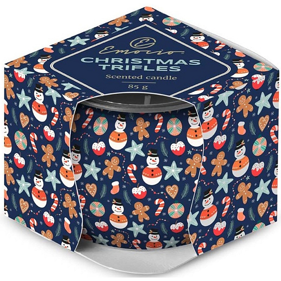 Emocio Dekor Christmas Trifles - Forest Breeze Duftkerze Glas 70 x 62 mm 85 g
