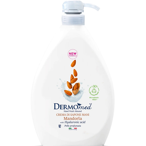 Dermomed Mandel & Shea Butter Flüssigseife 1 l Spender