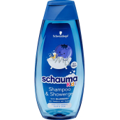 Schauma Blueberry 2in1 Haarshampoo und Duschgel für Kinder 400 ml
