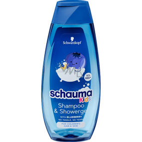 Schauma Blueberry 2in1 Haarshampoo und Duschgel für Kinder 400 ml Schauma Blueberry 2in1 Haarshampoo und Duschgel für Kinder 400 ml