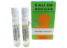 Rochas Eau de Rochas Orange Horizon 2 ml + Eau de Rochas Citron Soleil Eau de Toilette für Frauen mit Spray 2 ml, Geschenkset