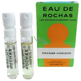 Rochas Eau de Rochas Orange Horizon 2 ml + Eau de Rochas Citron Soleil Eau de Toilette für Frauen mit Spray 2 ml, Geschenkset