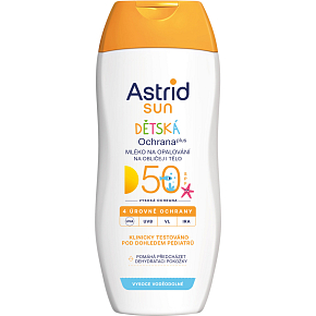 Astrid Sun Kids OF 50 Kinder-Sonnenmilch, 200 ml