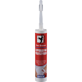 Den Braven Lepmittel für Polystyrol, weiß, 310 ml