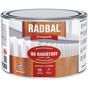 Radbal Standard S2119 Radiatorenfarbe, 6003 Elfenbein, 375 ml