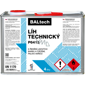BALTECH technischer Alkohol P6413, 4 l