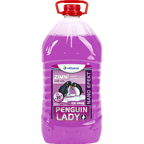 Velvana Penguin Lady Ice Free -20 °C, nicht einfrierende Mischung für Scheibenreiniger 4 l Velvana Penguin Lady Ice Free -20 °C, nicht einfrierende Mischung für Scheibenreiniger 4 l