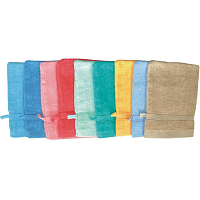 AbellA Frotteewaschlappen farbig verschiedene Farben, 21 × 14 cm, 1 Stück