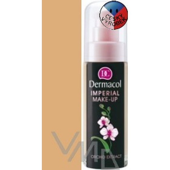 Dermacol Imperial Nude feuchtigkeitsspendendes Make-up mit Orchideenextrakt 30 ml