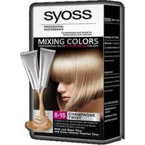 Syoss Mixing Colors lang anhaltende Haarfarbe 8-15 Champagne Twist
