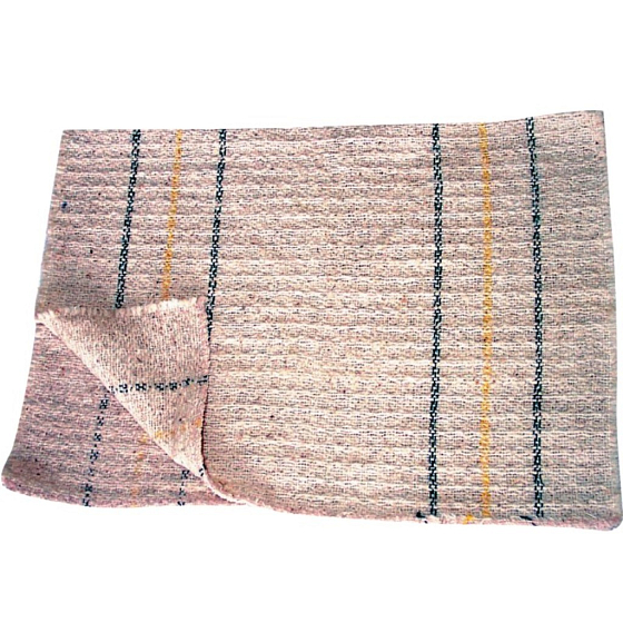 Clanax Rag gewebt weiß für Boden 80 x 50 cm 1 Stück