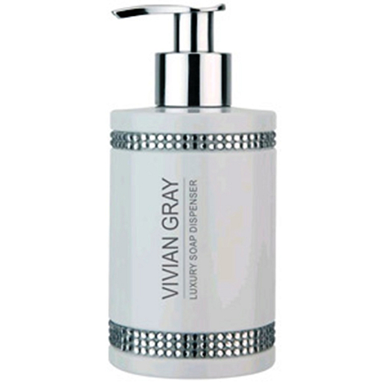 Vivian Gray Crystal White luxuriöse feuchtigkeitsspendende Flüssigseife 250 ml