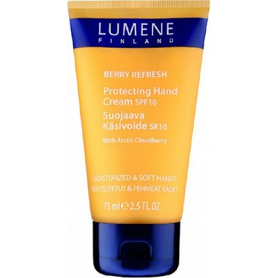 Lumene Berry Refresh Protecting SPF10 Handschutzcreme 75 ml