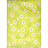 Nekupto Geschenkpapiertüte 32,5 x 26 x 13 cm Hellgrüne weiße Gänseblümchen