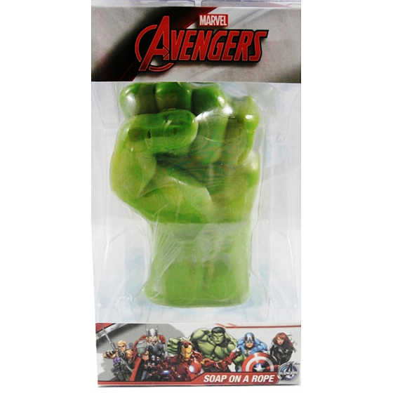 Marvel Avengers 3D Toilettenseife mit Schnur für Kinder 180 g