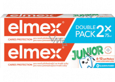 Elmex Junior 6 -12 Jahre Zahnpasta 2 x 75 ml, Duopack