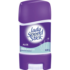 Lady Speed Stick 24/7 Aloe Antitranspirant Deodorant Gel Stick für Frauen 65 g