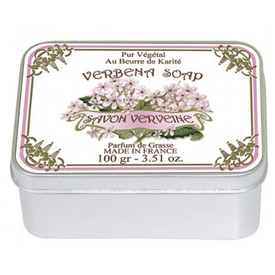 Le Blanc Verveine - Verbena Naturseife fest in Schachtel 100 g