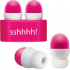 Wenn sshhhh! Ohrstöpsel für die laute Generation Silence lesen Sie bitte Pink Earplugs