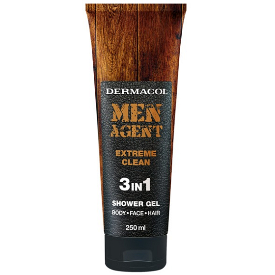 Dermacol Men Agent 3in1 Extreme Clean Duschgel 250 ml Tube