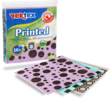 Vektex Gedrucktes Schwammtuch 16 x 18 cm 3 Stück